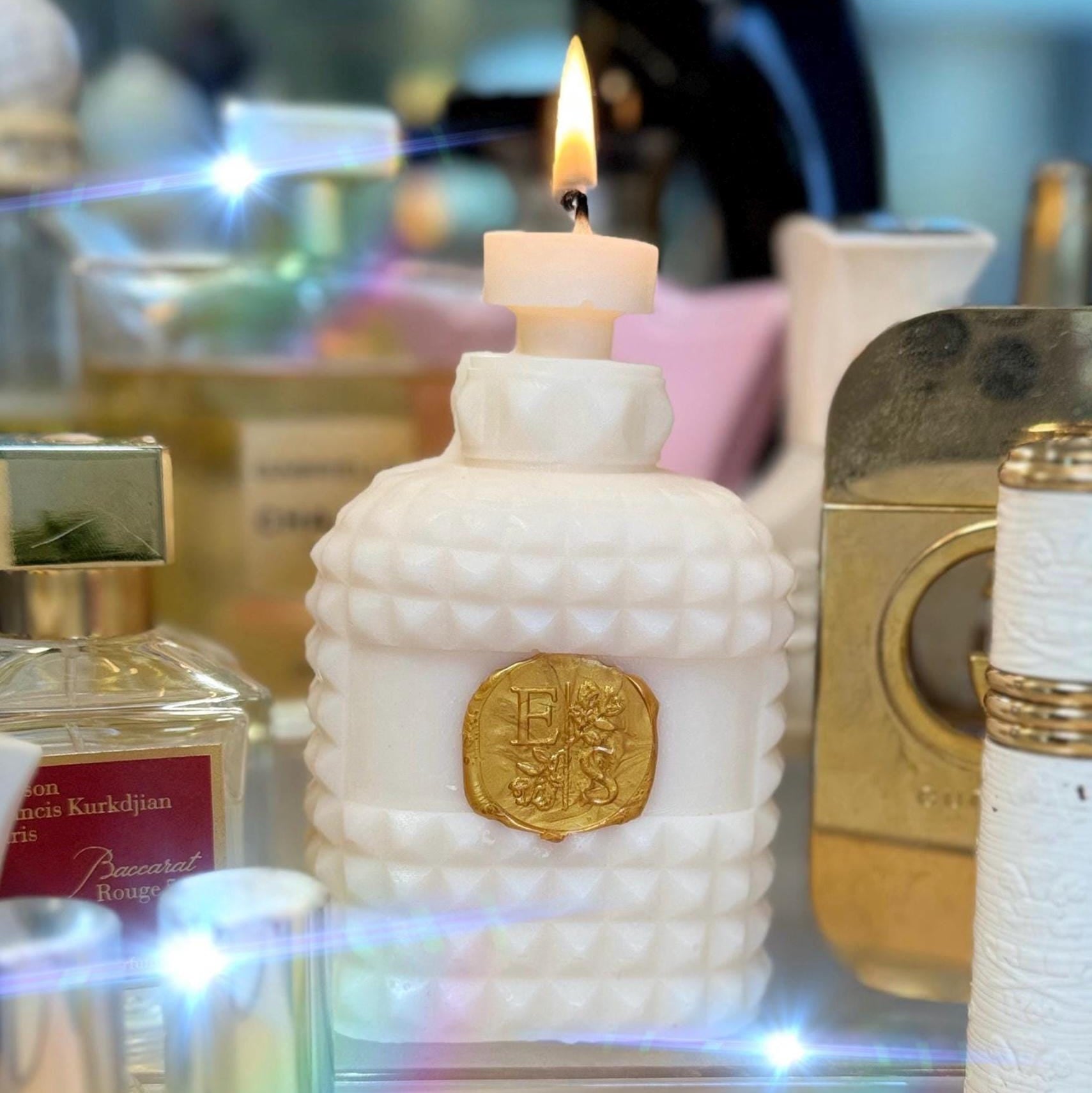 Luxury Perfume bottle candle